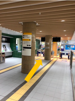 櫛田神社前駅　改札